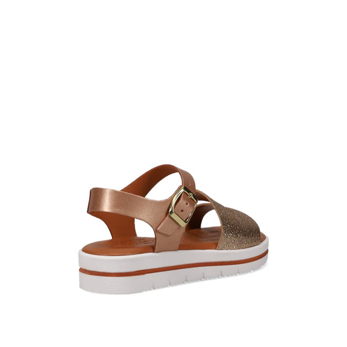 Kids rose gold sandal