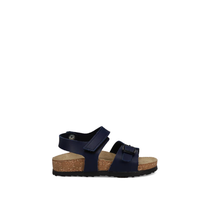 Kids blue footbed sandal