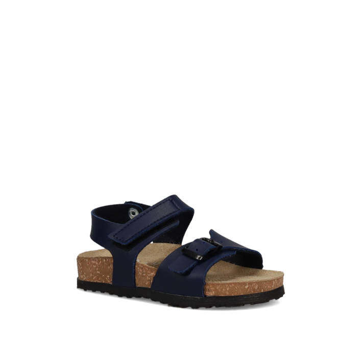 Kids blue footbed sandal