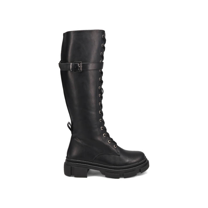 Black army boot