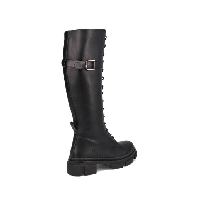 Black army boot