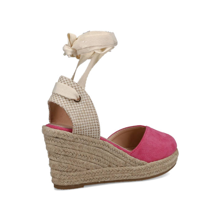 Fuchsia espadrille