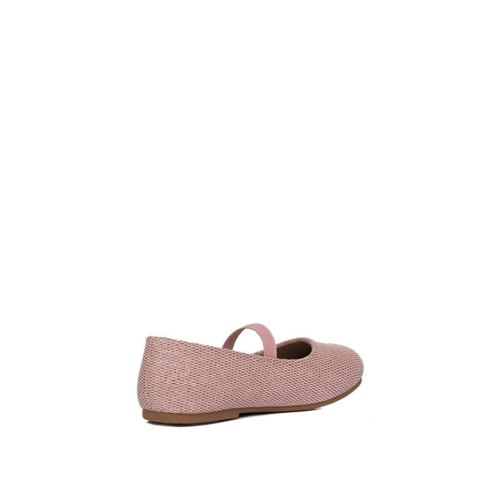 Kids pink glitter ballet flat