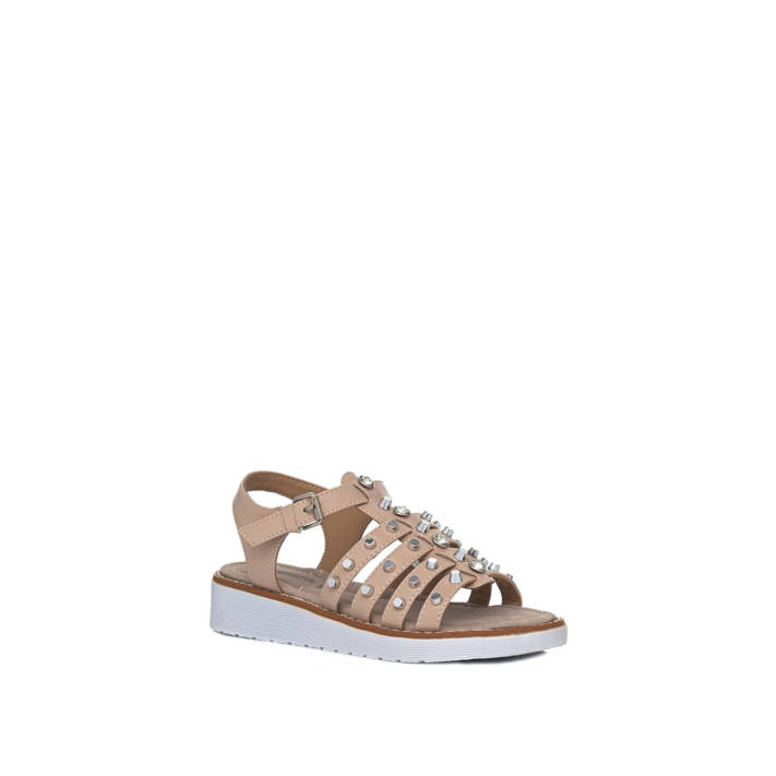 Kids beige gladiator sandal