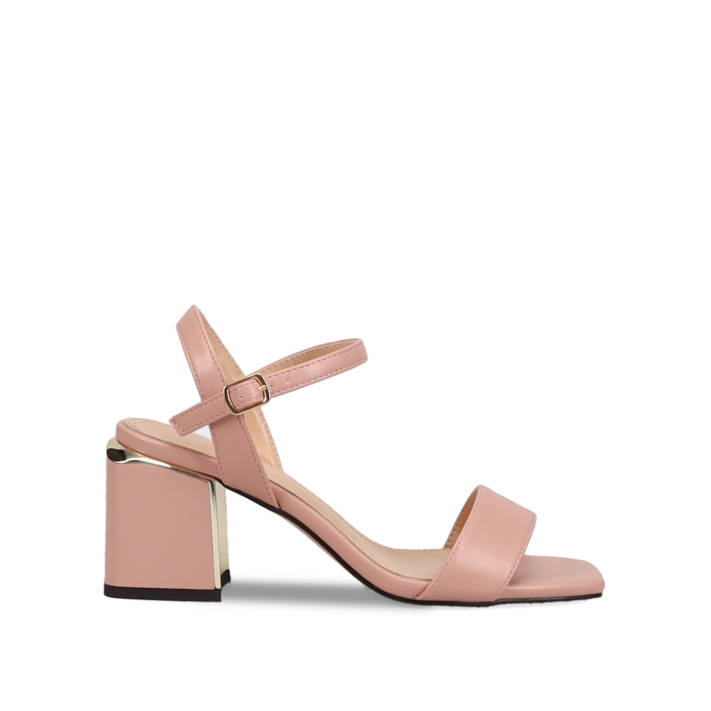 Pink sandal with band