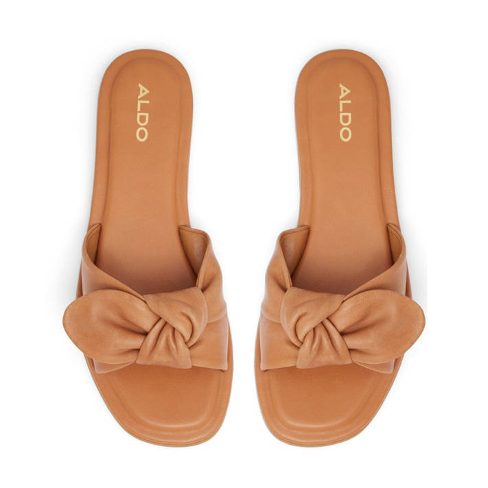 Tan leather sandal ABAYRITH