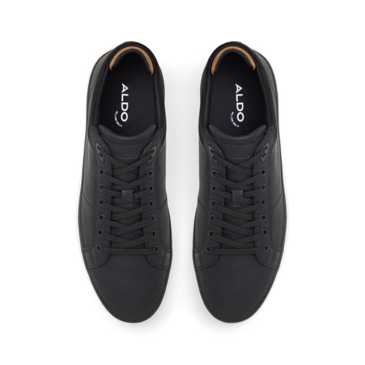 Mens black sneaker FINESPEC