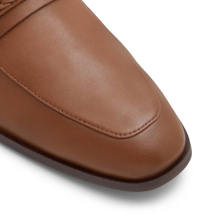 Ανδρικό ταμπά δερμάτινο loafer BRAGA