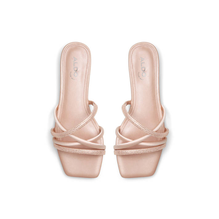 Rose gold flat sandal NEDA