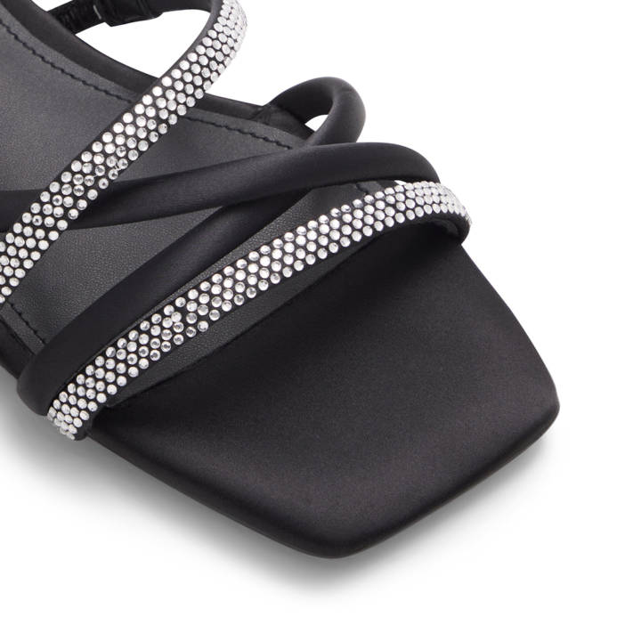 Black flat sandal NEDA