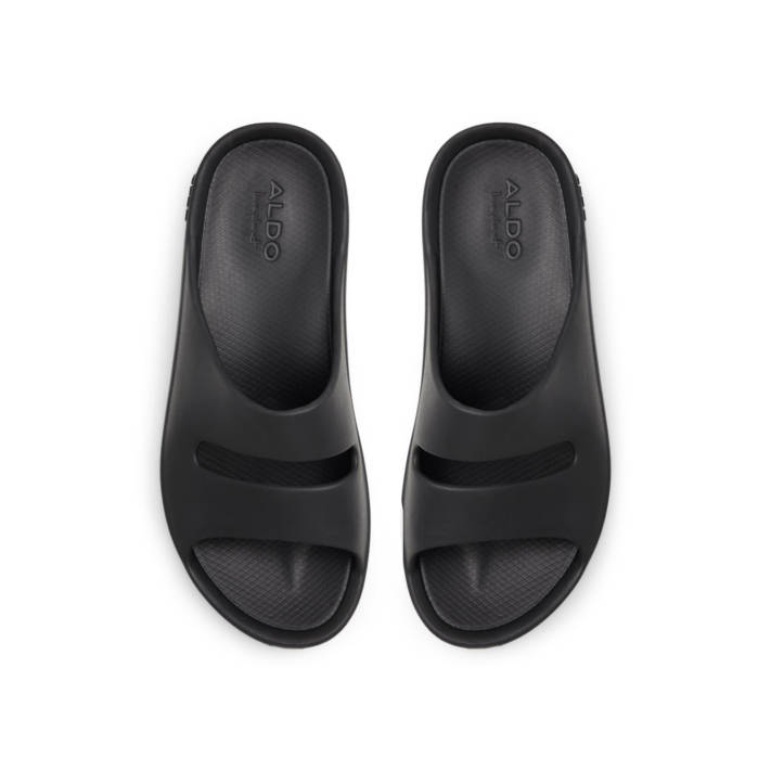 Μαύρο ανδρικό σανδάλι AERUS