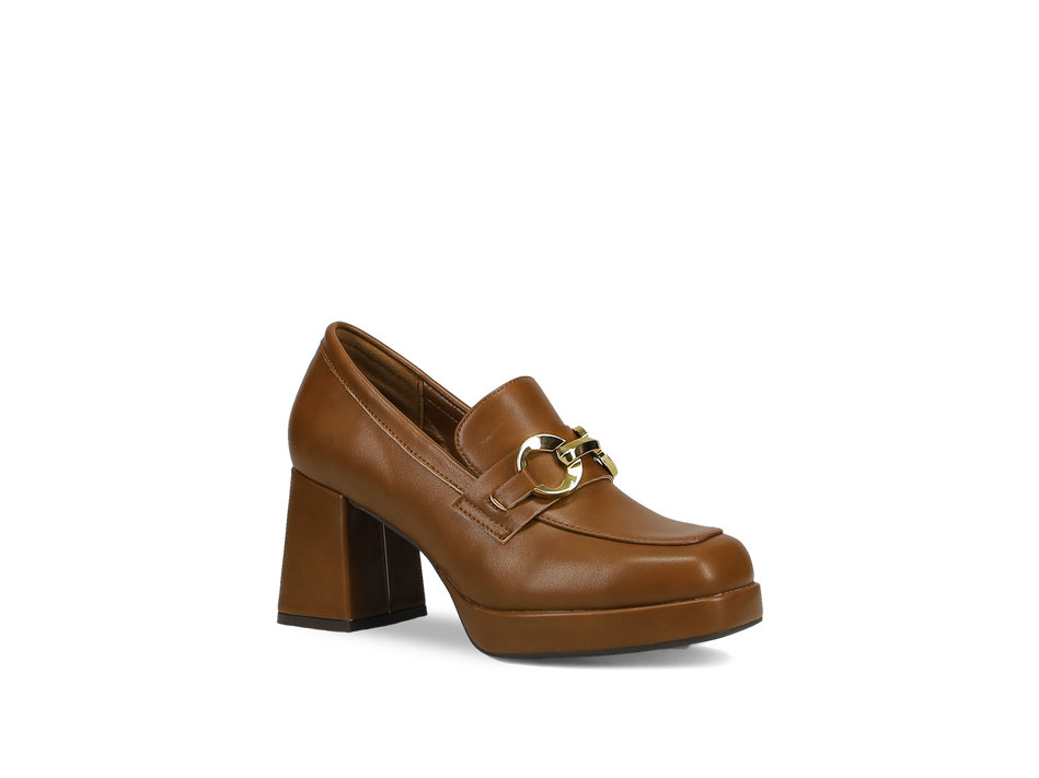 Ταμπά loafer με τακούνι