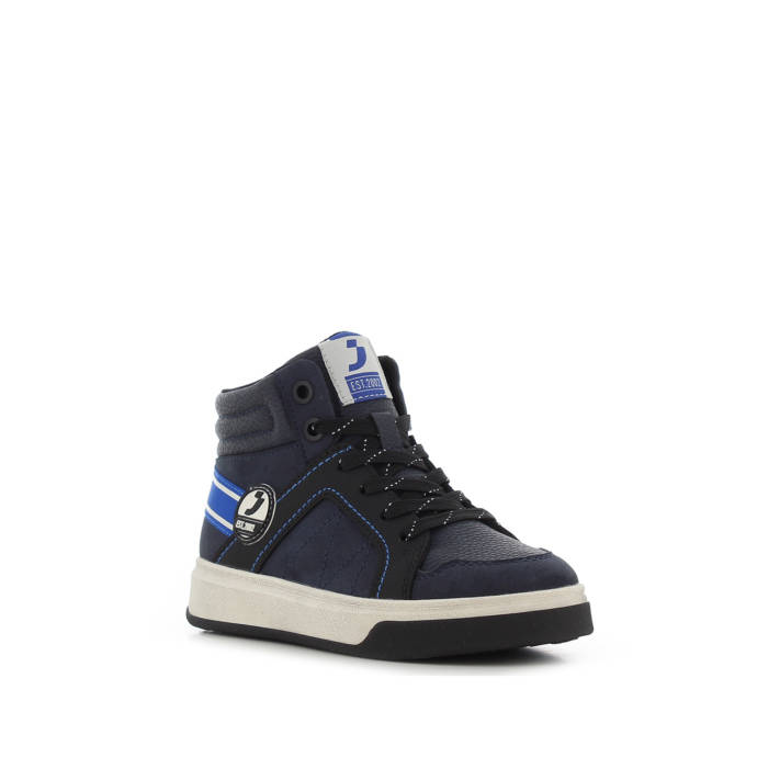 Σκούρο μπλε παιδικό sneaker μποτάκι