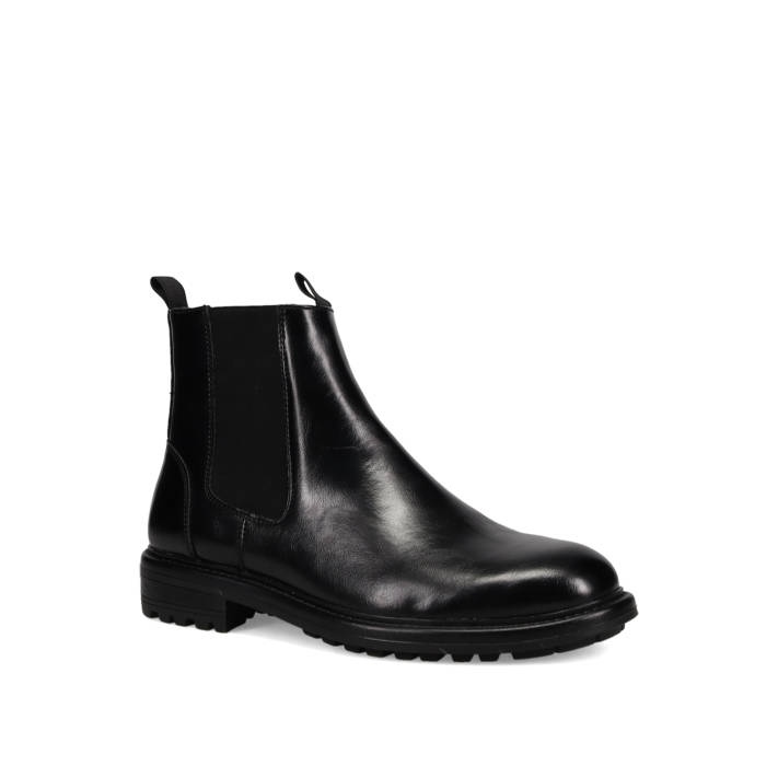 Men''s black Chelsea boot Migato