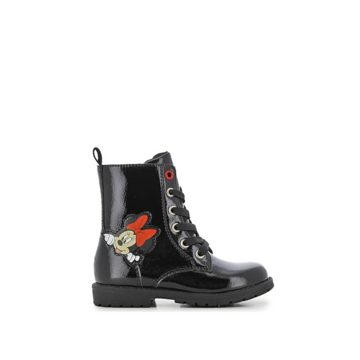 Kids black army bootie MINNIE MOUSE