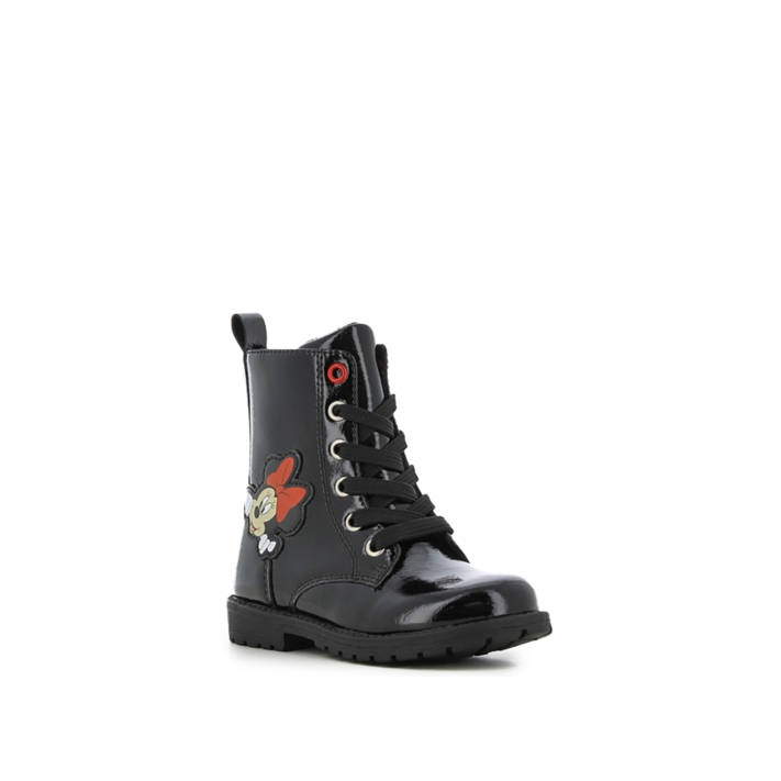 Kids black army bootie MINNIE MOUSE