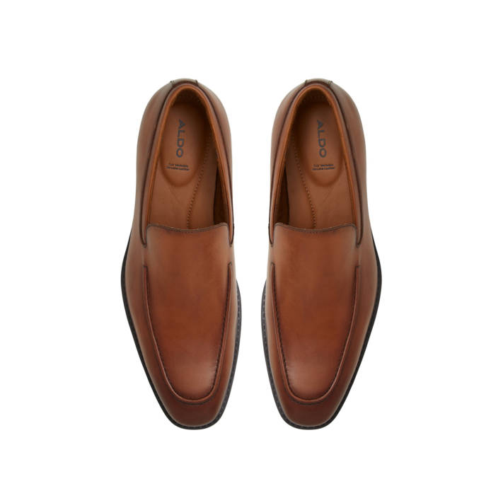 Ανδρικό ταμπά δερμάτινο loafer ANDERSON