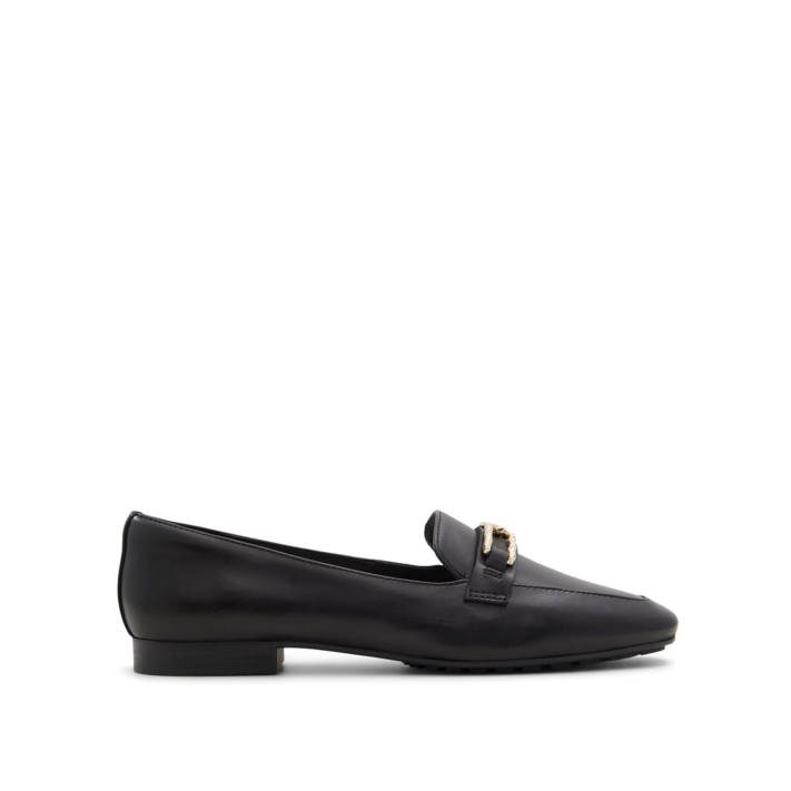 Black leather loafer CADODER