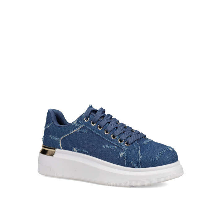 Μπλε denim sneaker
