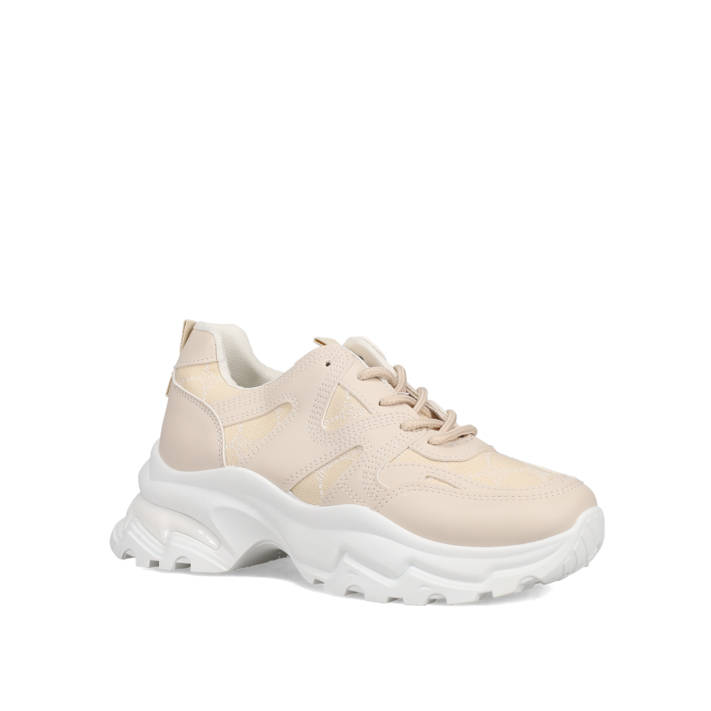 Beige chunky sneaker