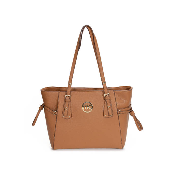 Tan shoulder bag