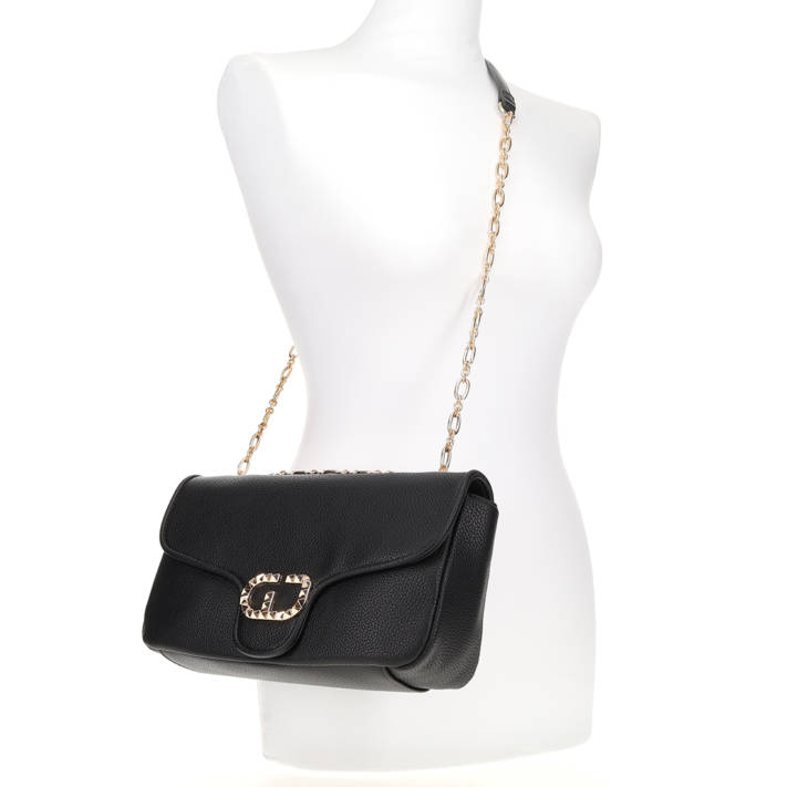 Black shoulder bag VENICE