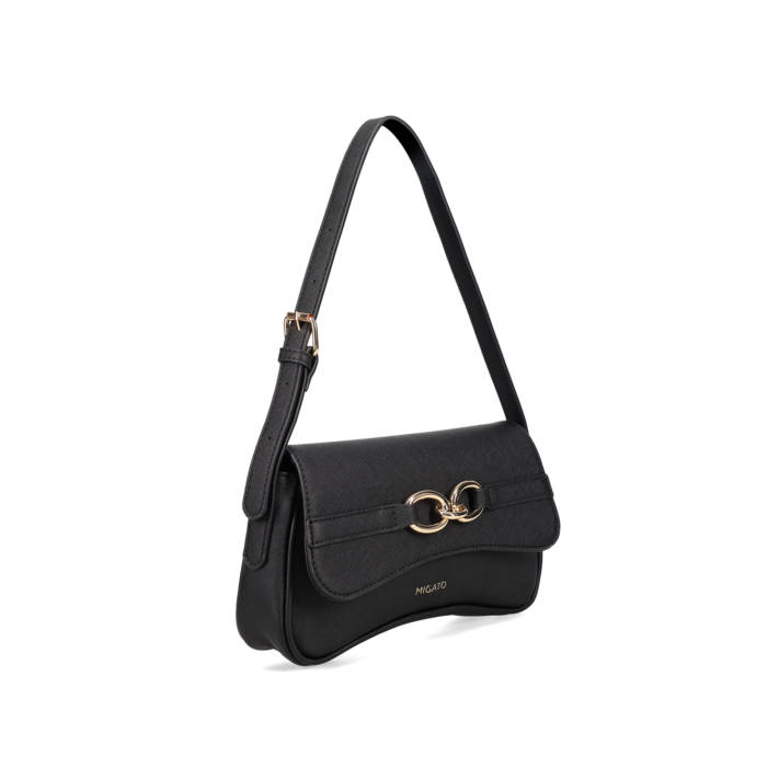 Black shoulder bag