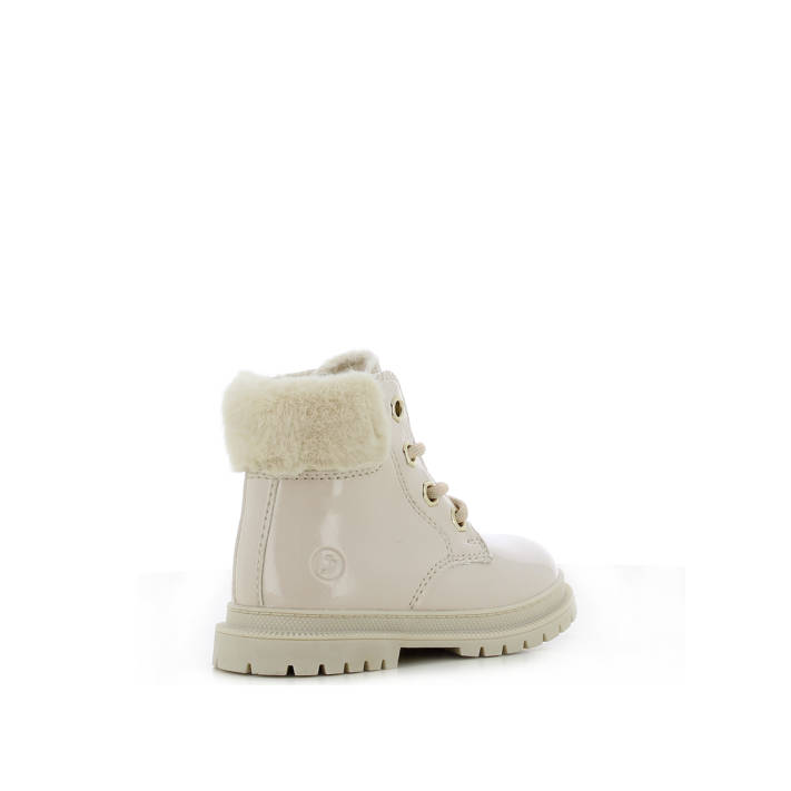 Kids white bootie