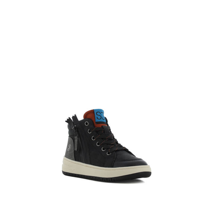 Kids black boot