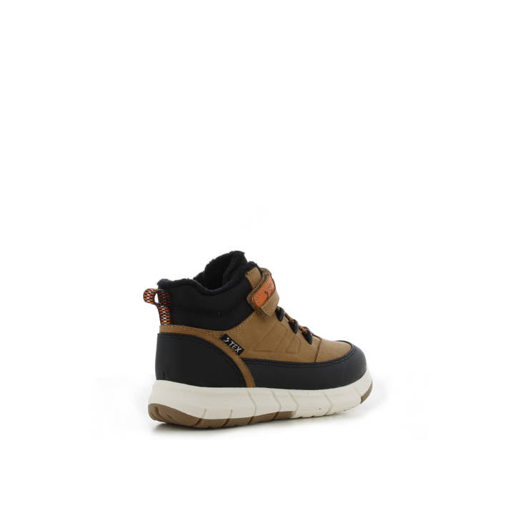 Kids camel sneaker bootie