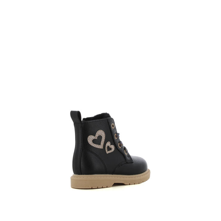 Kids black bootie
