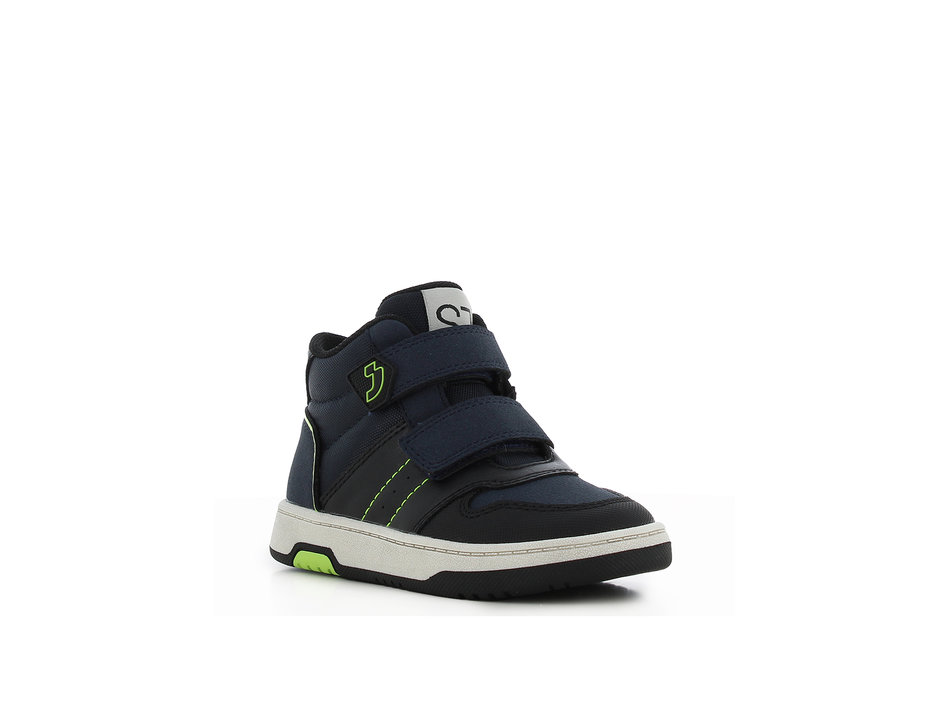 Kids blue sneaker boot