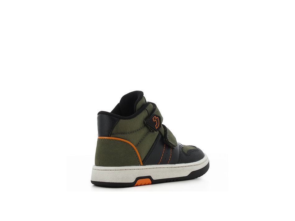 Kids khaki sneaker boot