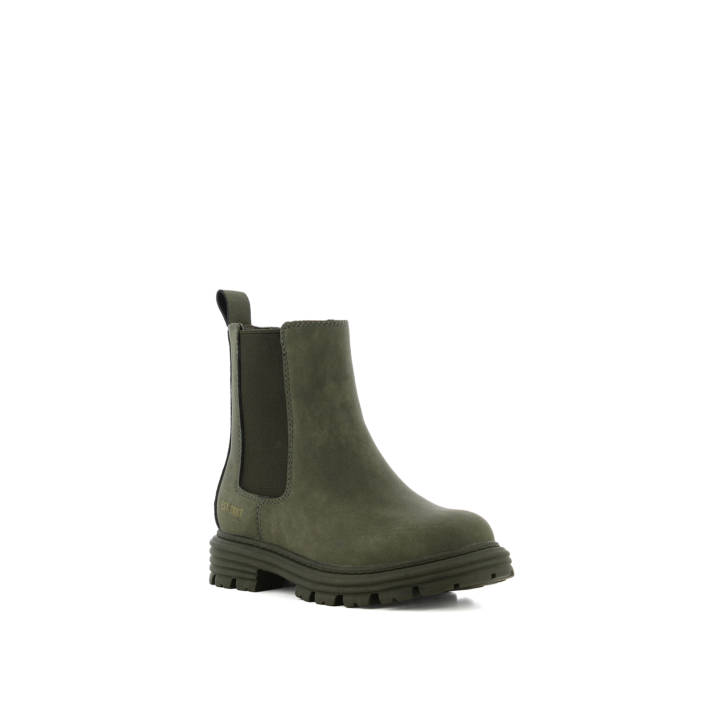 Kids khaki Chelsea bootie