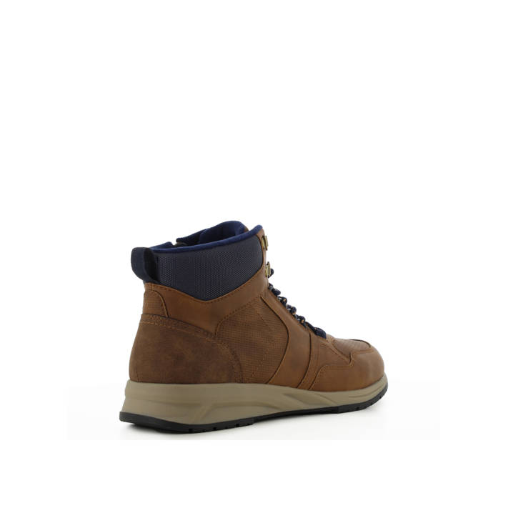 Mens brown sneaker boot