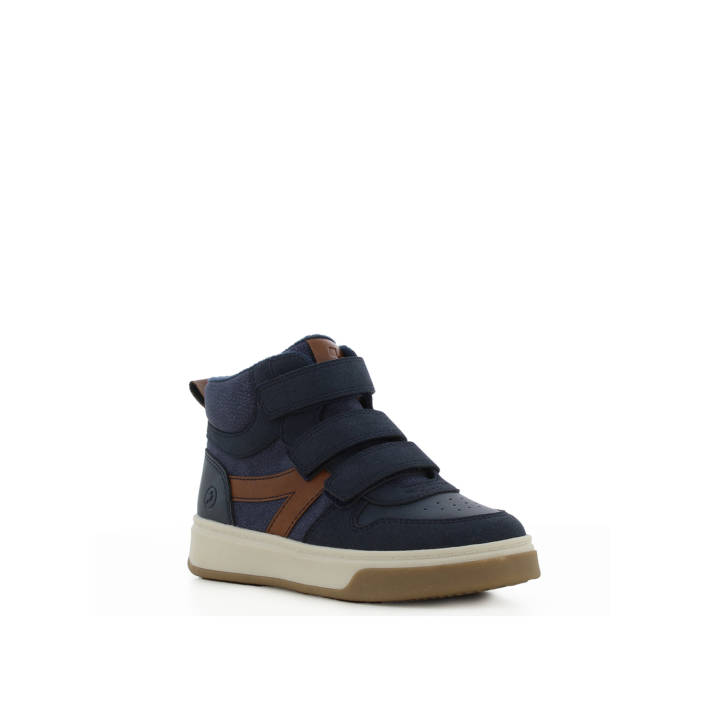 Kids blue sneaker boot