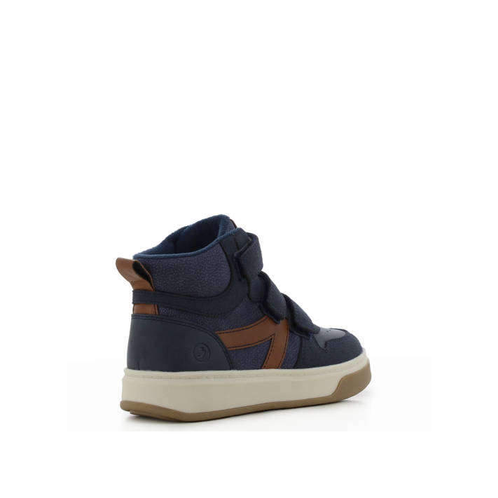 Kids blue sneaker boot
