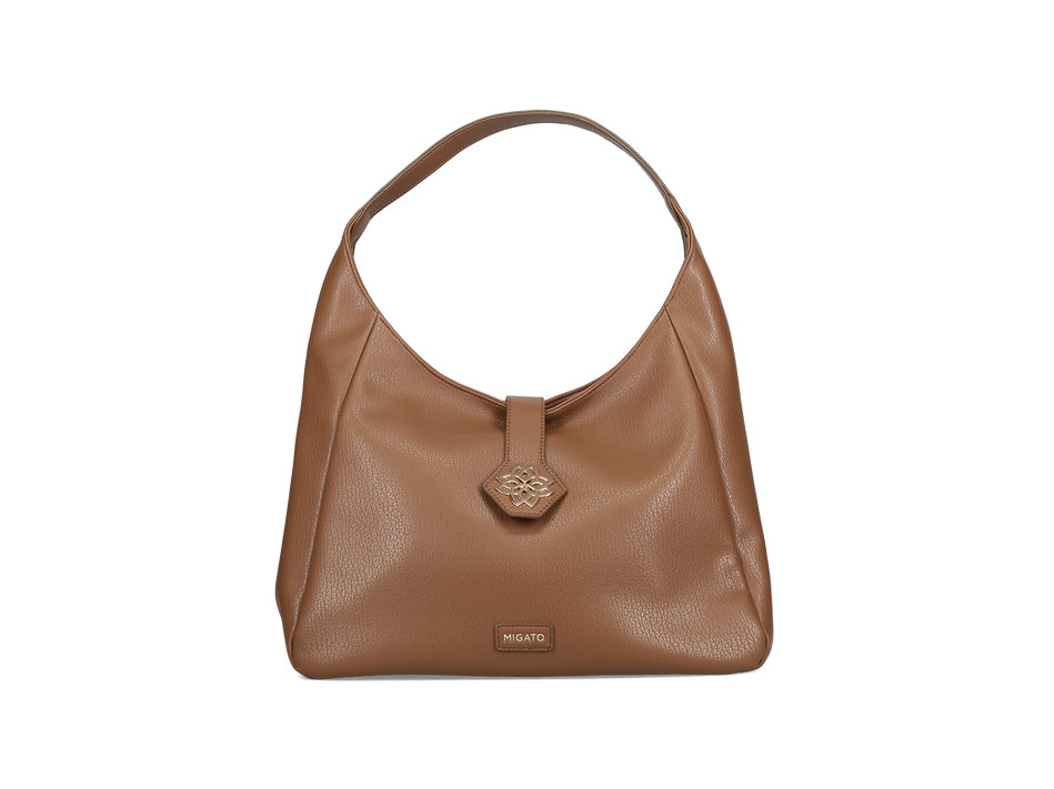 Taupe shoulder bag