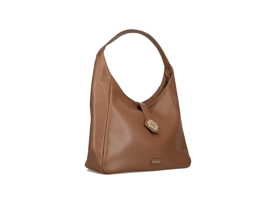 Taupe shoulder bag