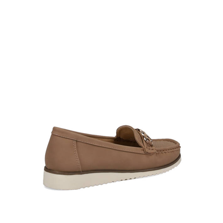 Taupe loafer