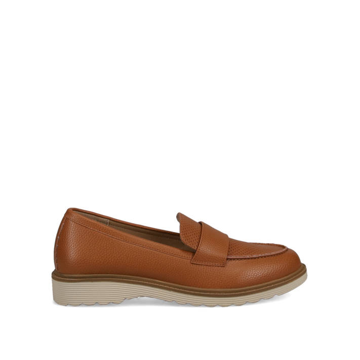 Tan loafer