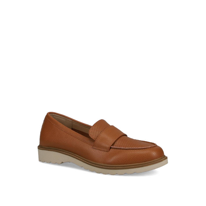Tan loafer
