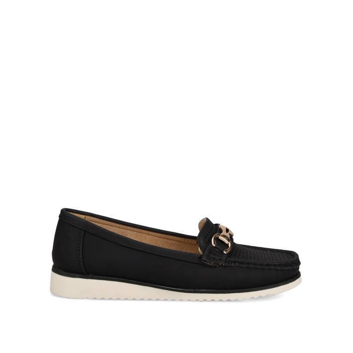 Black loafer