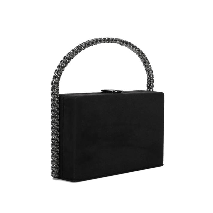 Black evening bag