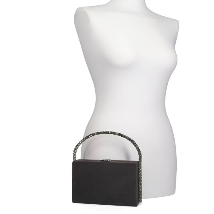 Black evening bag