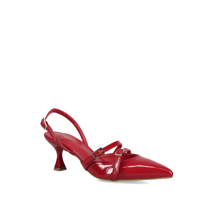 Κόκκινη εξώφτερνη γόβα