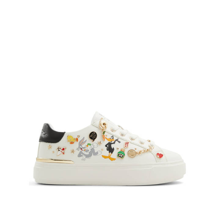 Λευκό sneaker LTLOWTOPPINS