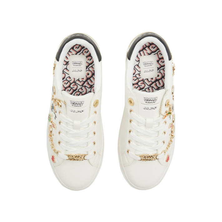 Λευκό sneaker LTLOWTOPPINS