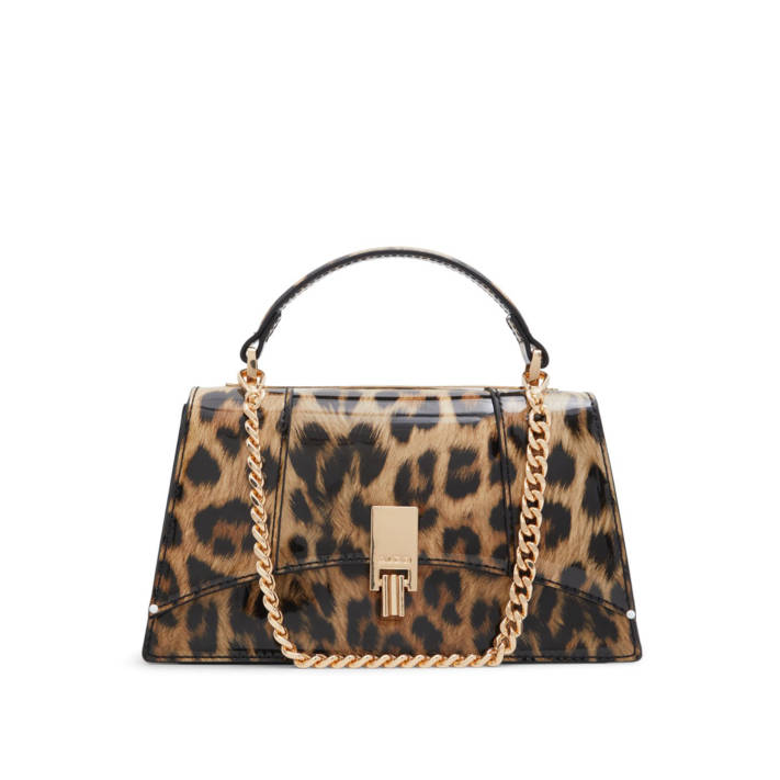 Animal print handbag LATORUA