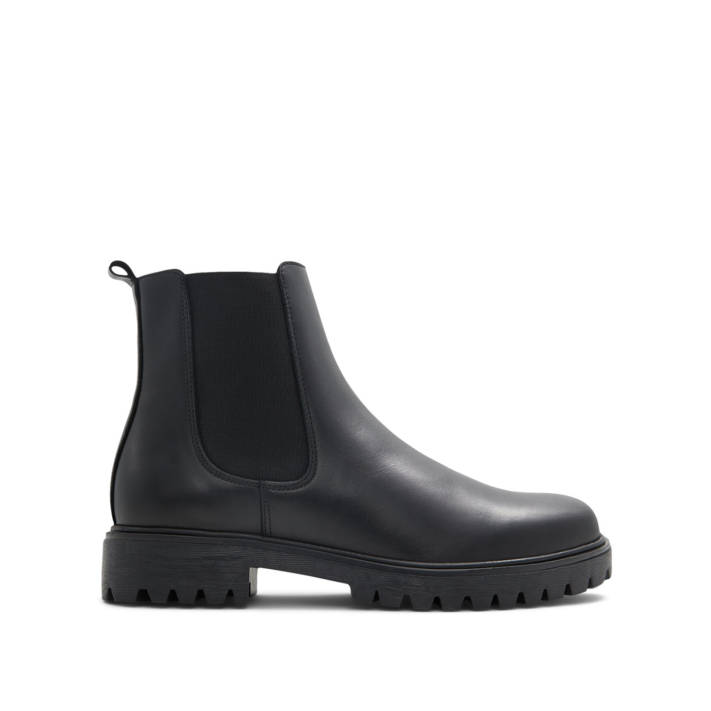 Black leather boot ADALITLAN